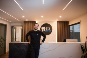 613 Dental front desk and dentist