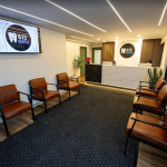 waiting room and front desk